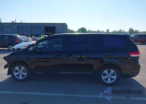 2012 Toyota Sienna Base V6 7 Passenger from USA, damaged, VIN 5TDZK3DC0CS210560